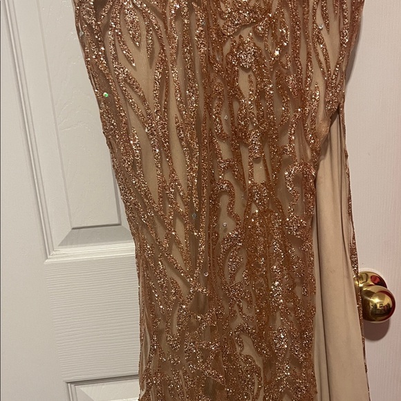 Glamorous Sequin Embellished Prom Dress - Picture 6 of 16